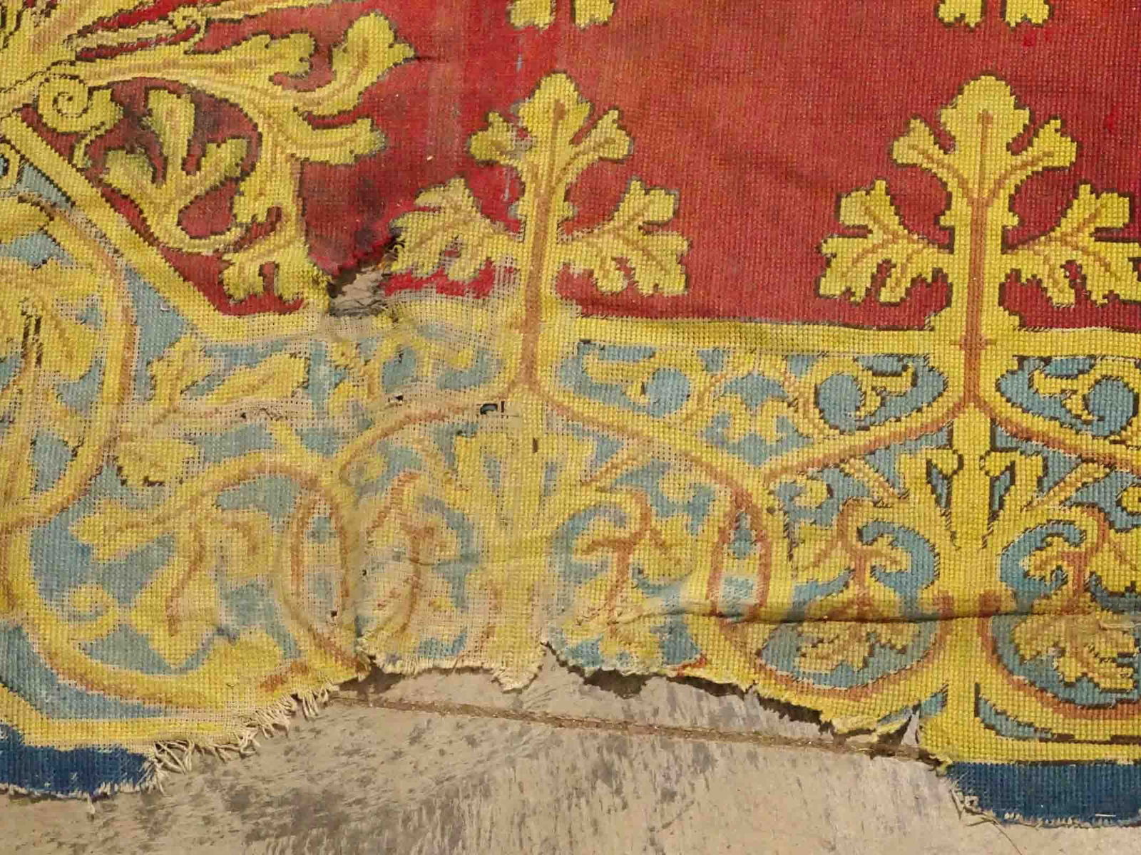 Victorian Needlepoint Rug - 5