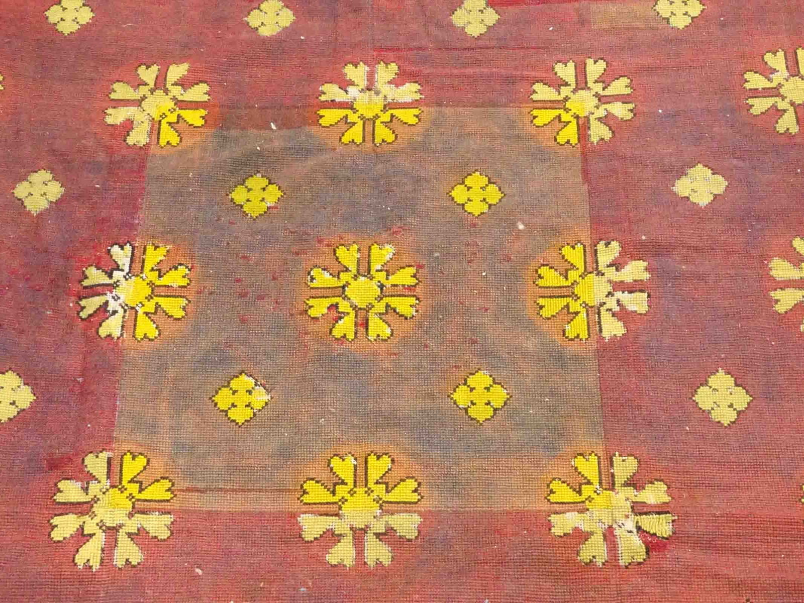 Victorian Needlepoint Rug - 7