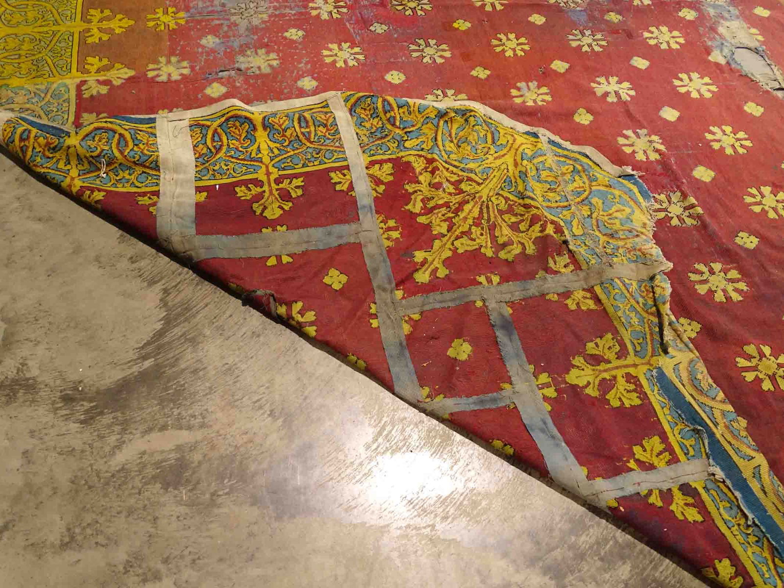 Victorian Needlepoint Rug - 8