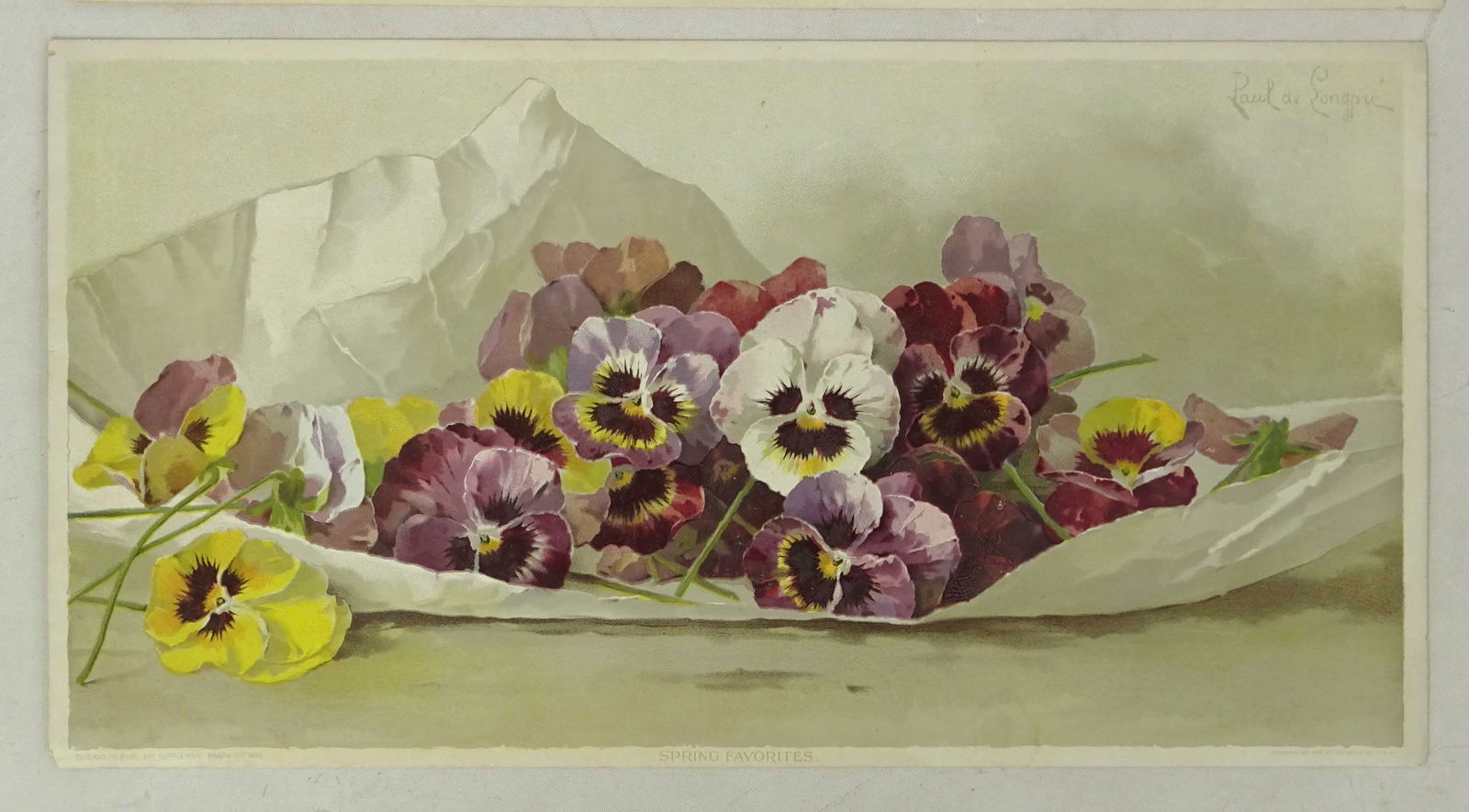 Paul de Longpre (1855-1911) - 3