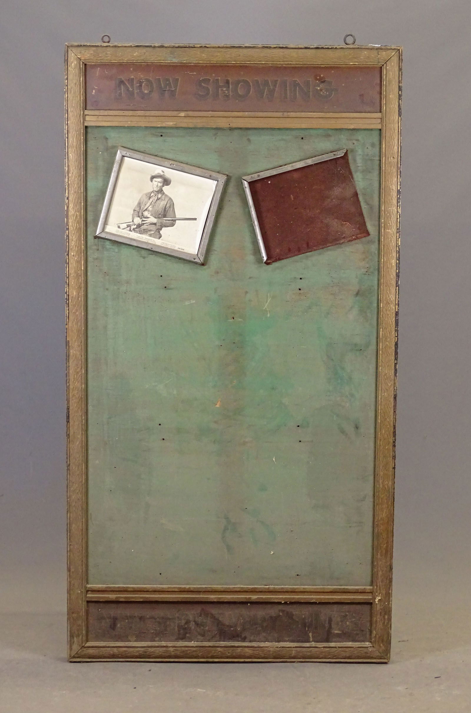 "Now Showing" Board: Measures 33"wide x 62.5" height