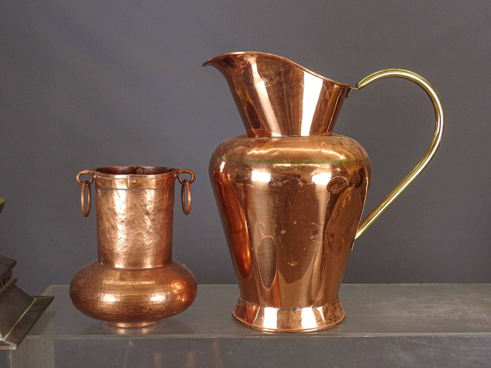 Metalware and Lantern Lot - 2