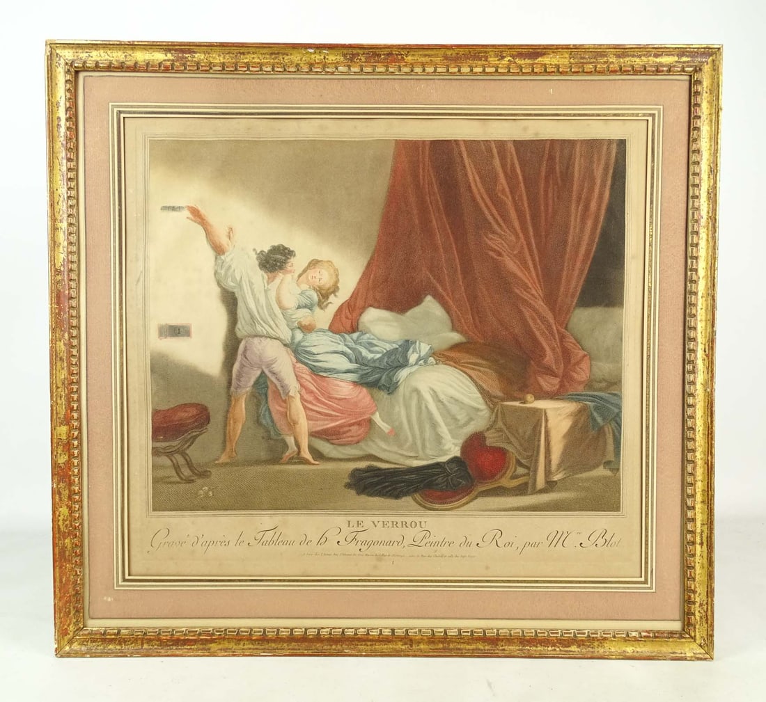 Pair 19th c. French Prints - 8