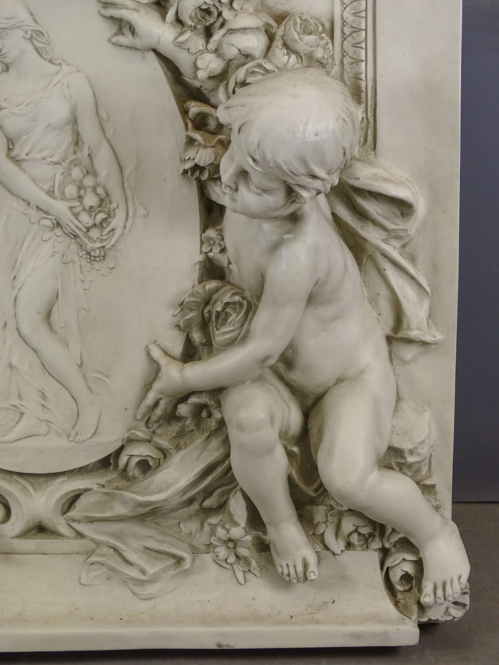 Fiberglass Classical Style Relief - 3