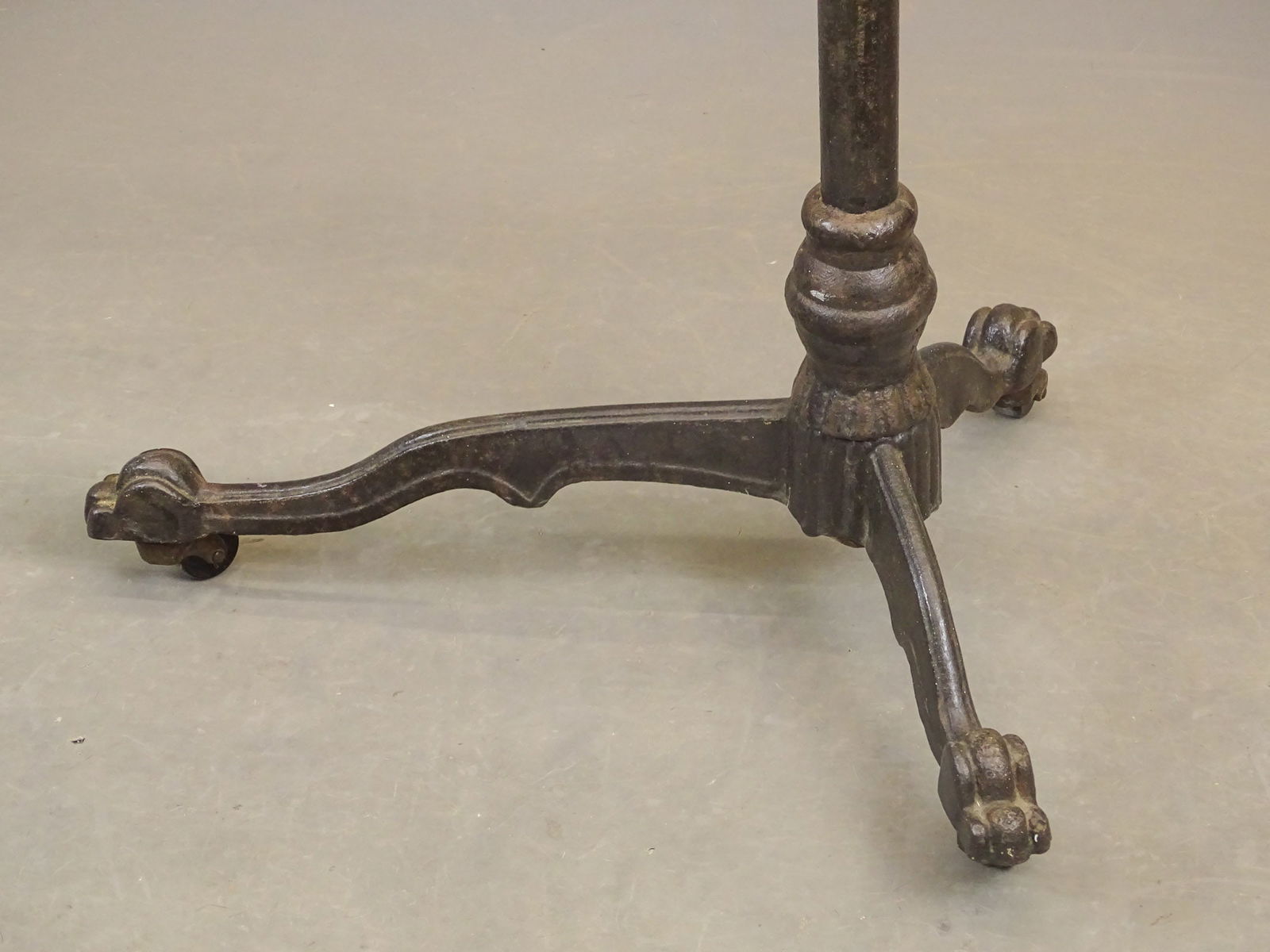 Cast Iron Base Folding Table - 3