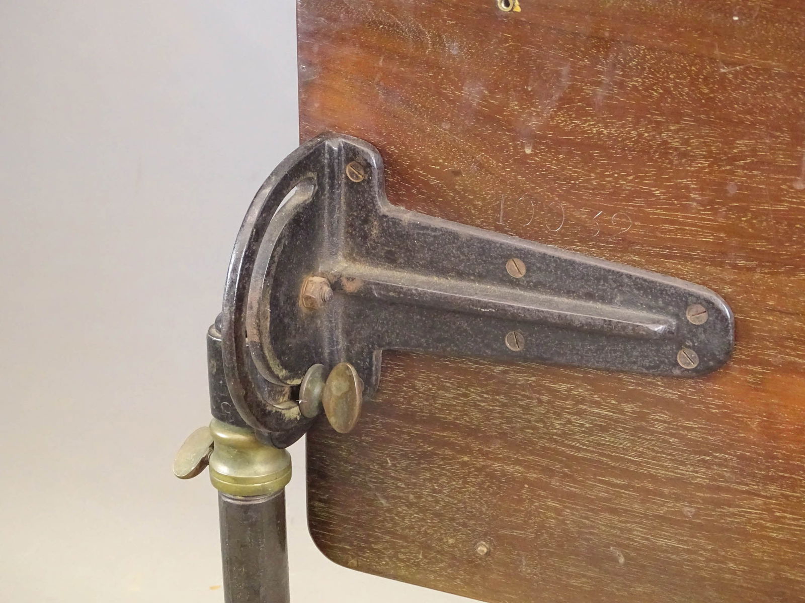 Cast Iron Base Folding Table - 5