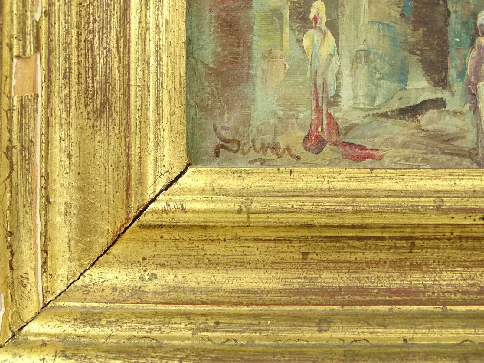 Pair Arabic School Paintings - 10