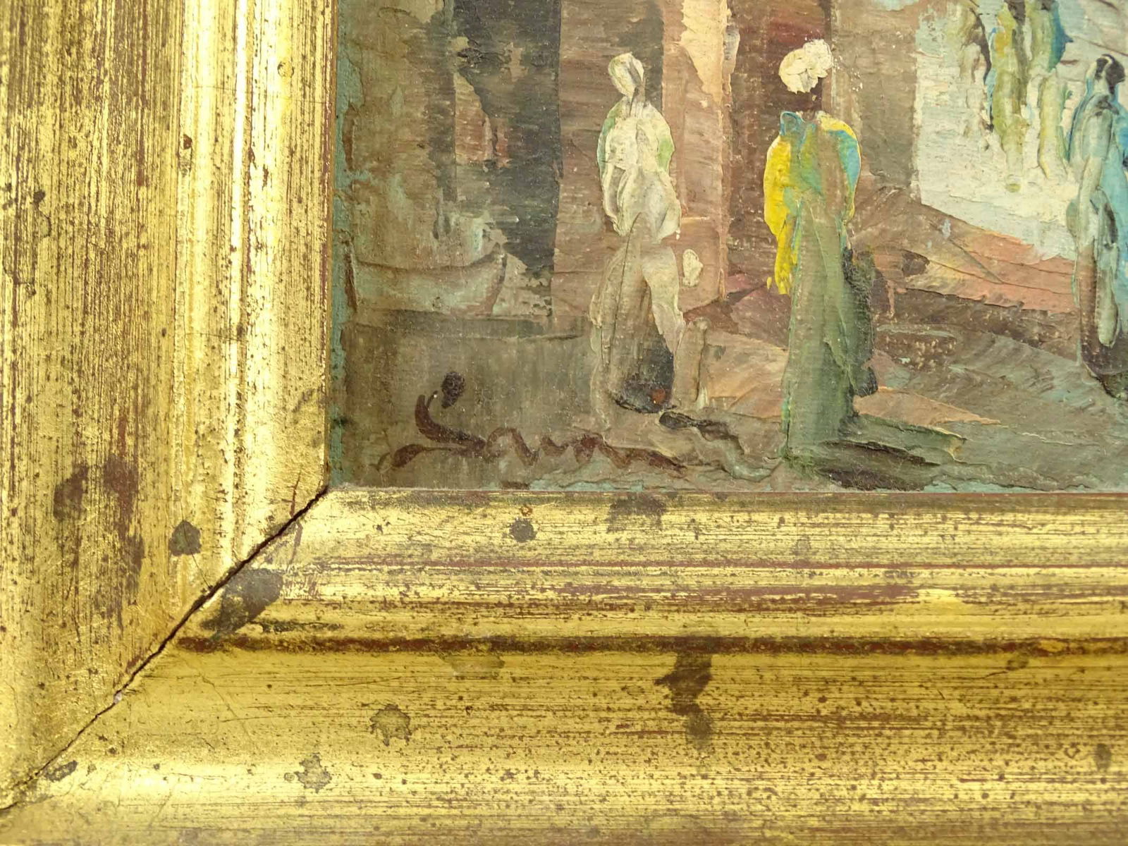 Pair Arabic School Paintings - 5