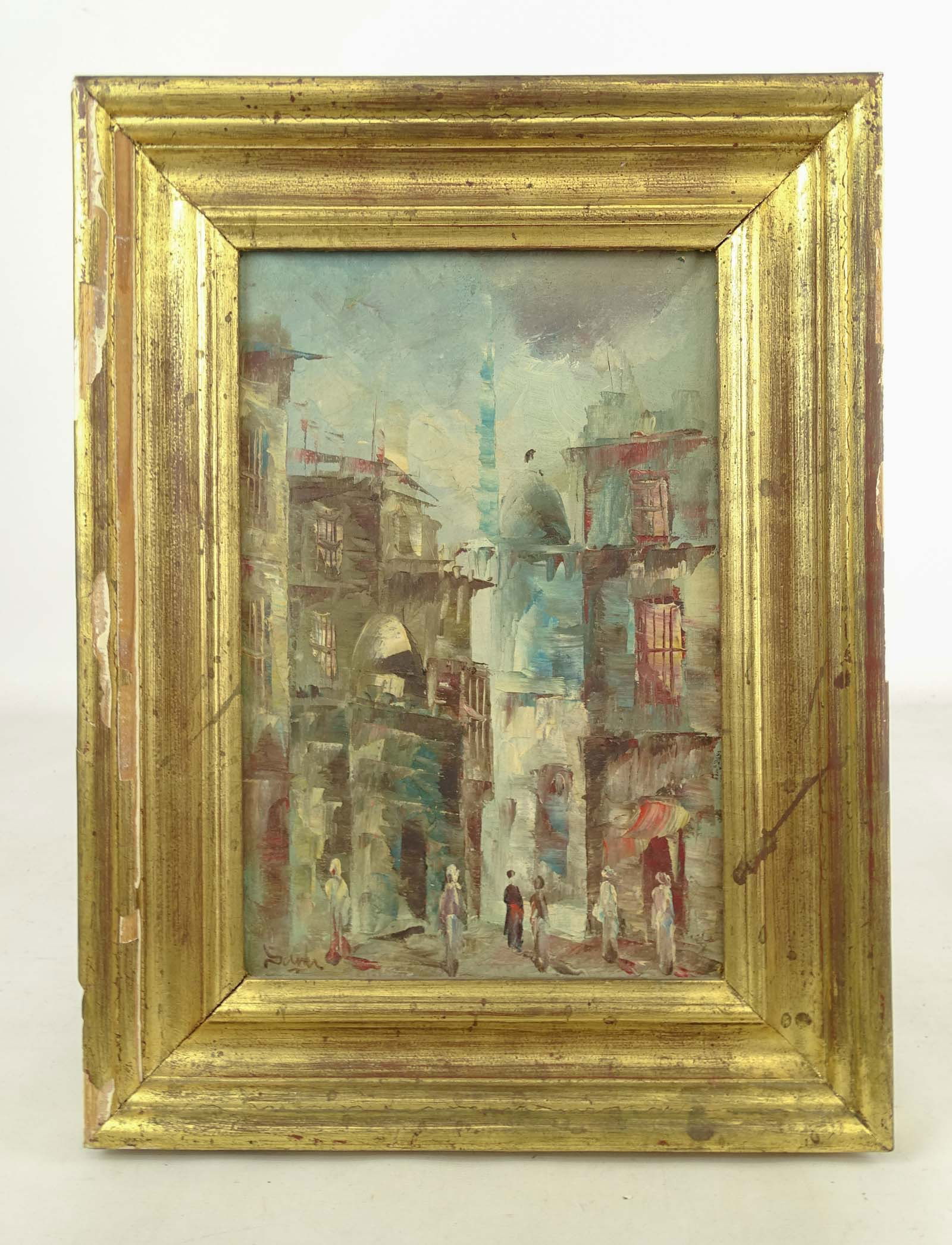 Pair Arabic School Paintings - 7