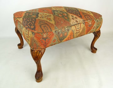Queen Anne Style Ottoman
