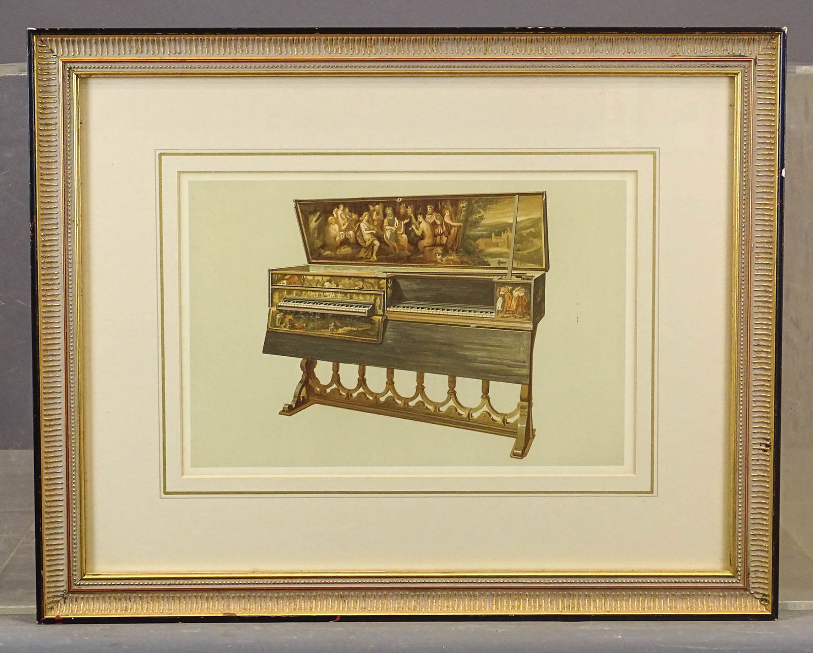 Pair Piano Forte Study Prints - 6