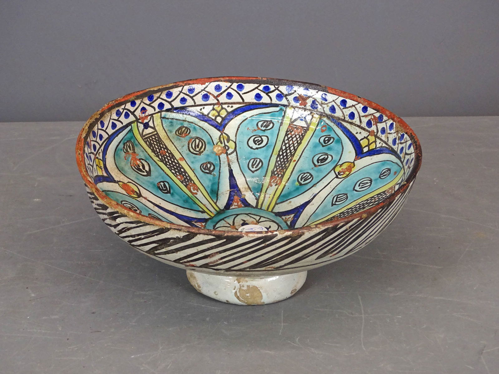 Moroccon Pottery Lot - 13