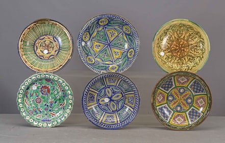 Moroccan Pottery Lot