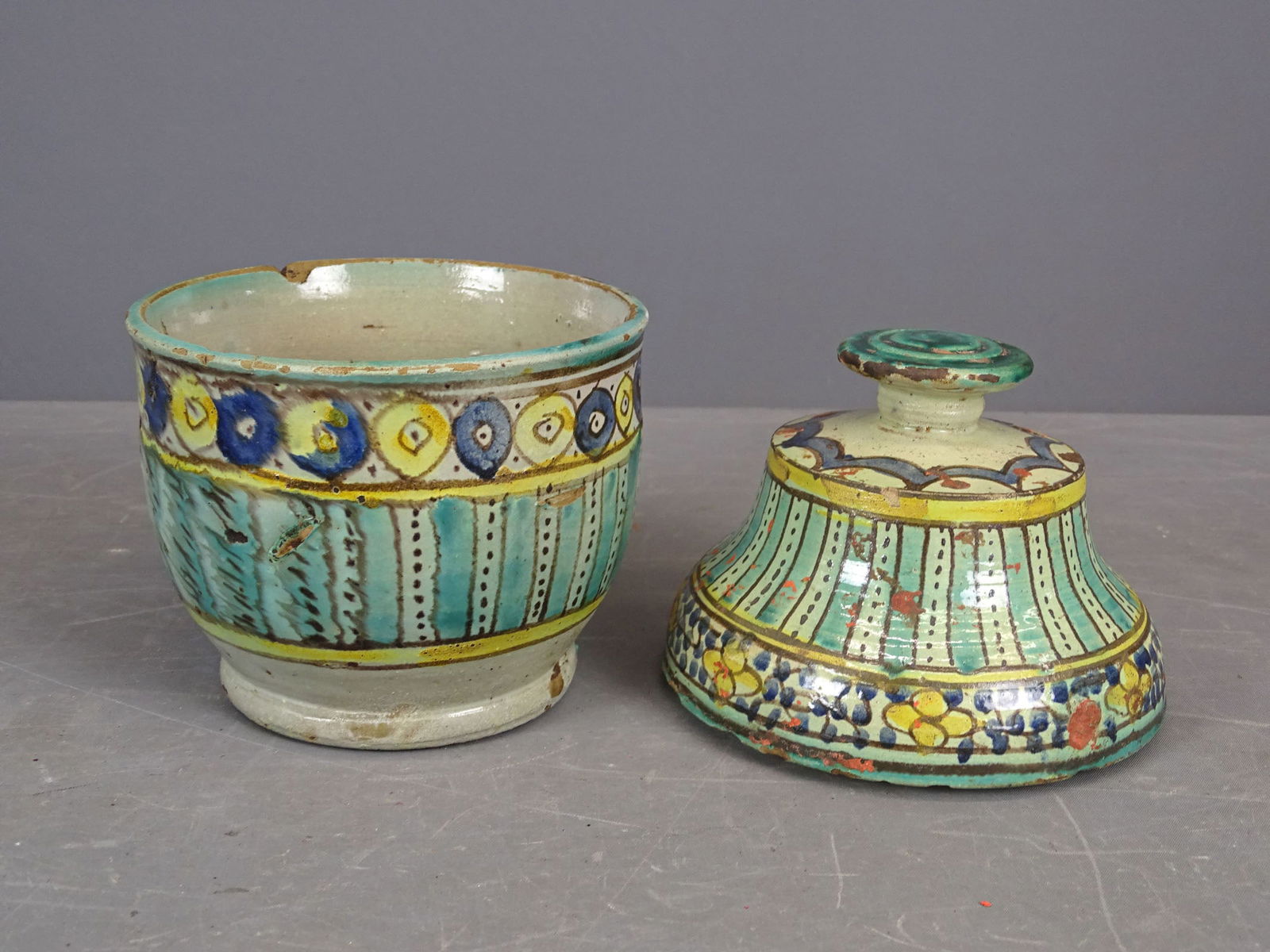 Moroccan Pottery Lot - 9
