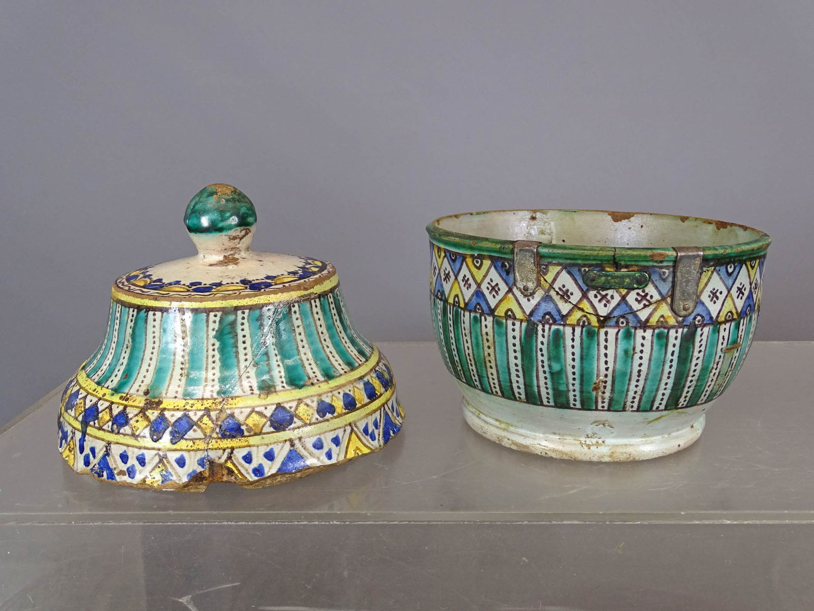 Moroccan Pottery Lot - 7