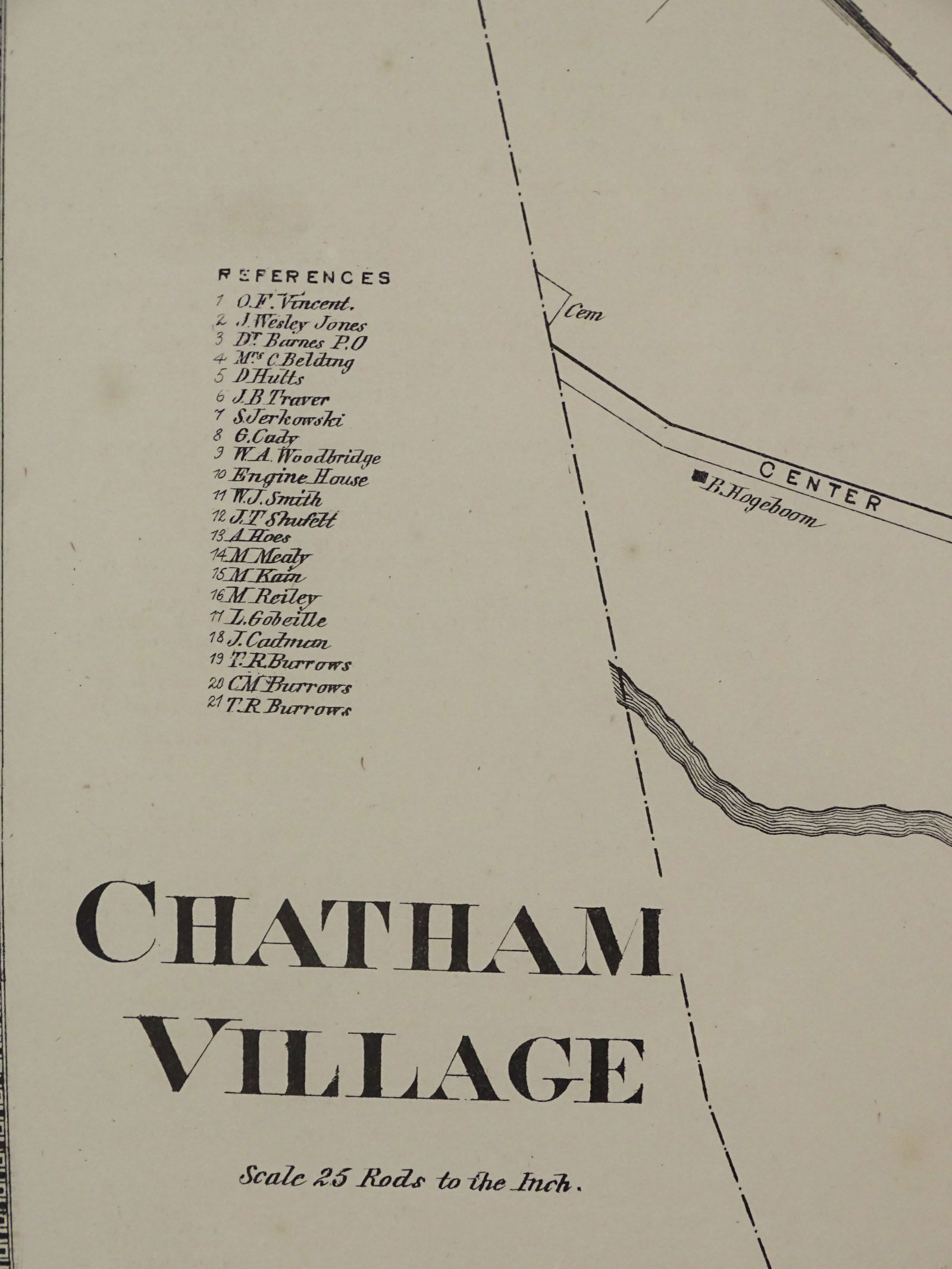 Chatham New York Map - 6
