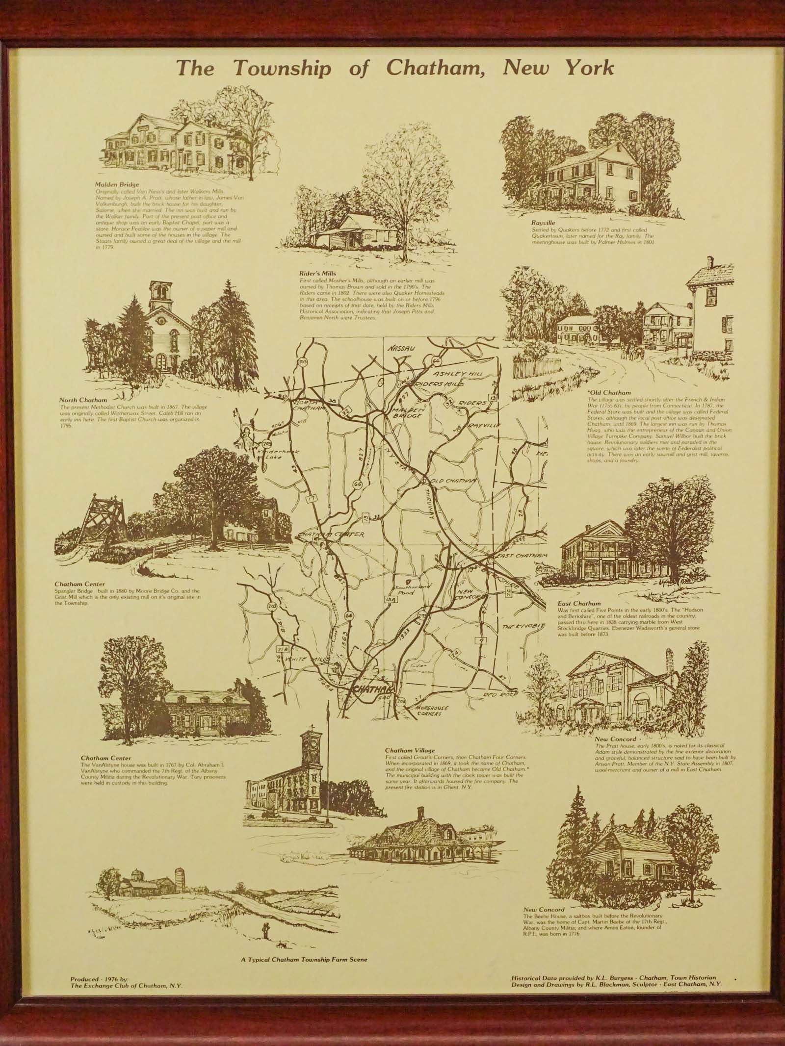 Chatham New York Map - 9