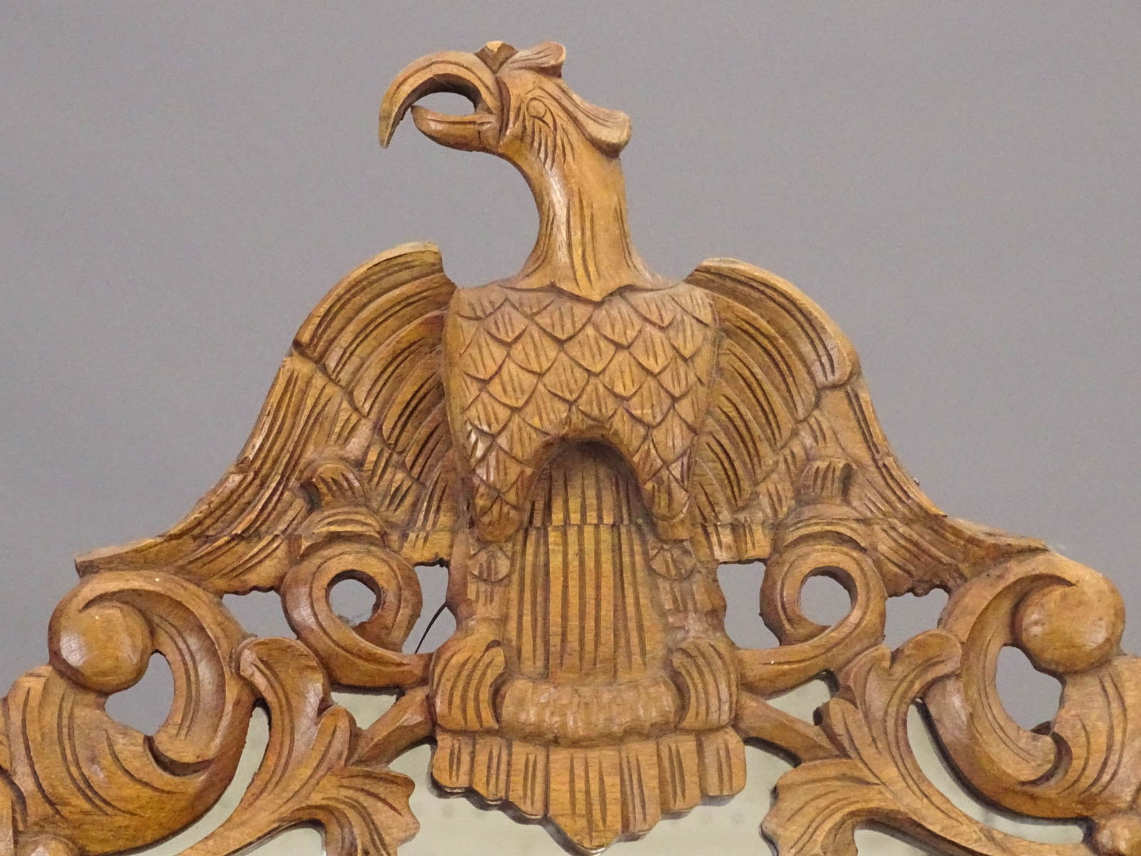 Carved Eagle Mirror - 4