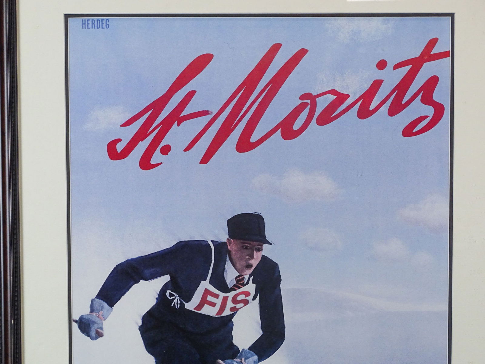 Two St. Moritz Ski Posters - 6