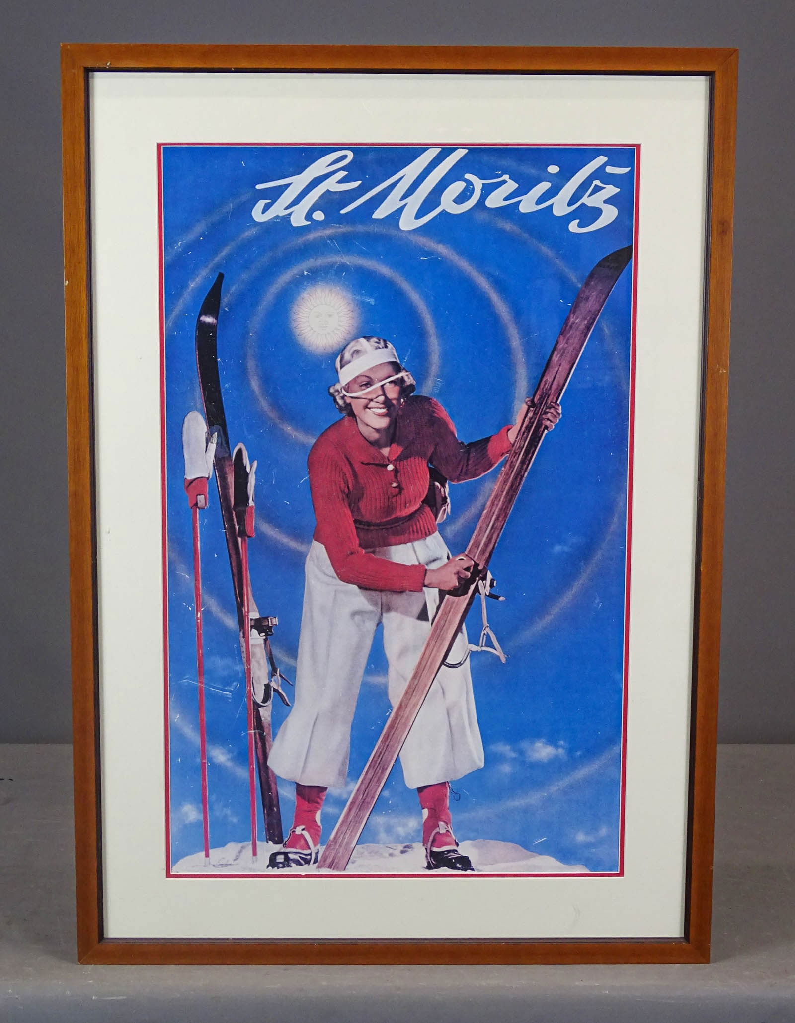 Two St. Moritz Ski Posters - 7