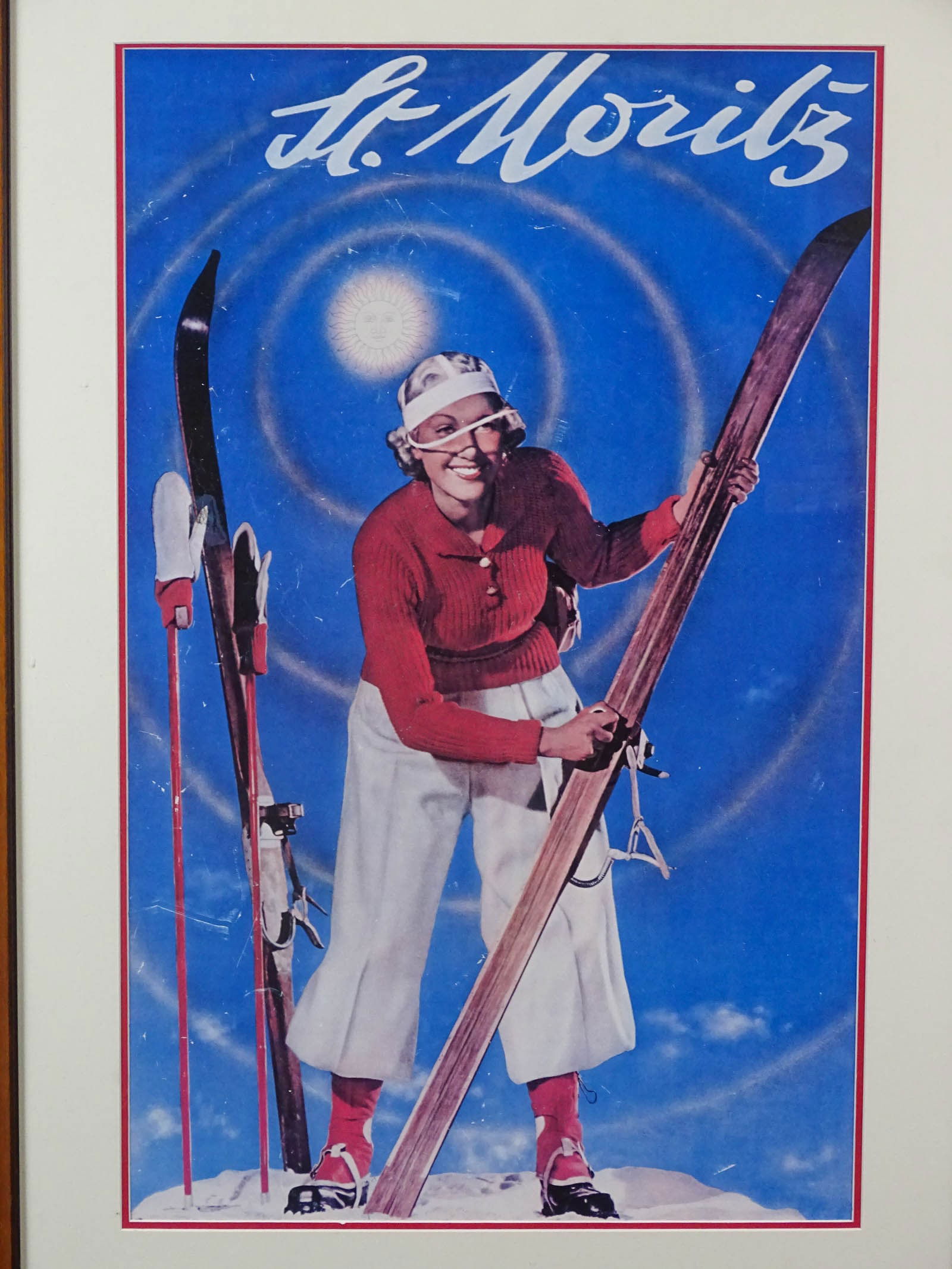 Two St. Moritz Ski Posters - 8