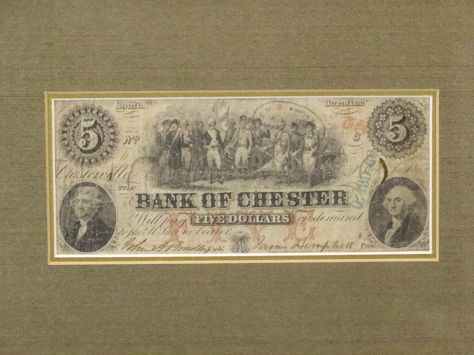 Framed Currency Lot - 3