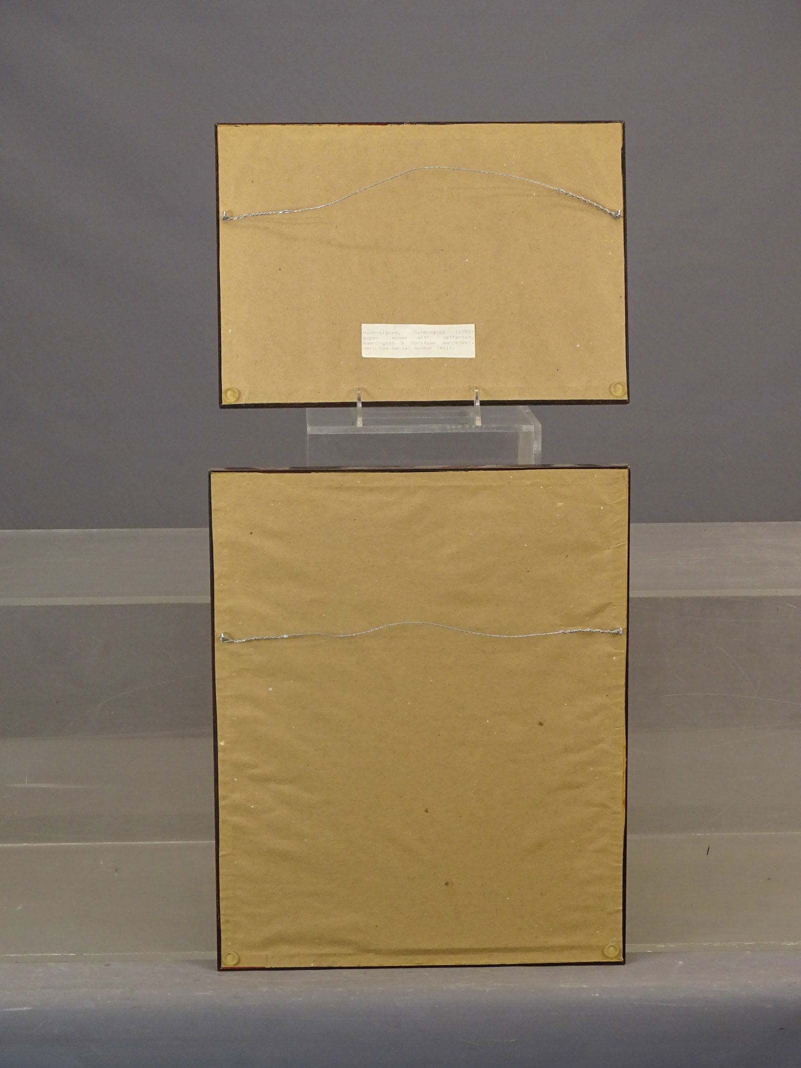 Framed Currency Lot - 8