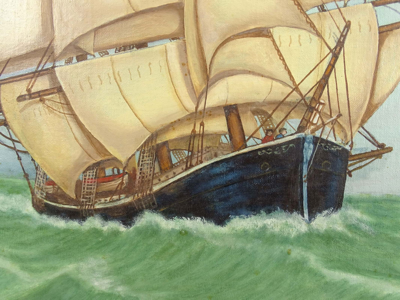 D. Mullen Ship Painting - 3