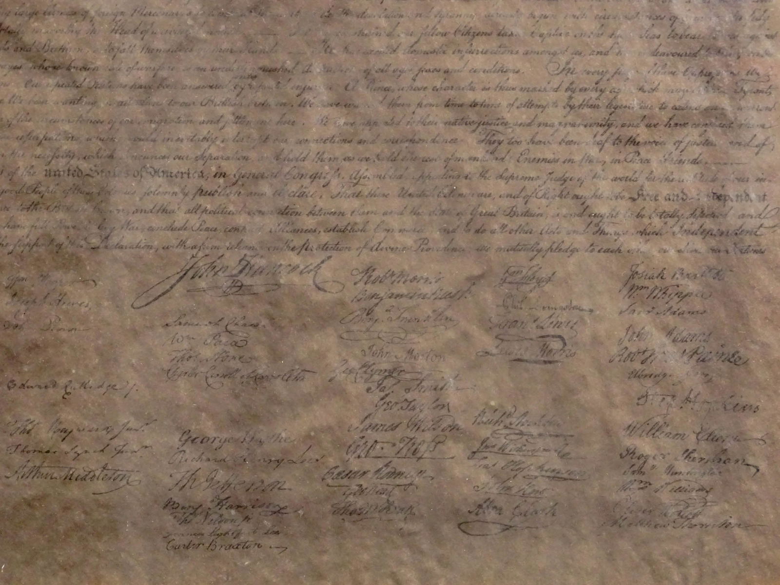 1902 Framed Declaration of Independence - 10