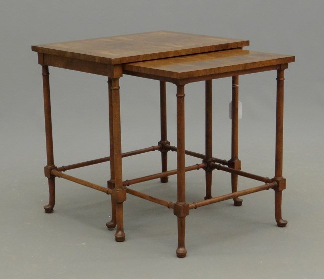 Nesting Tables: Set of two nesting tables.