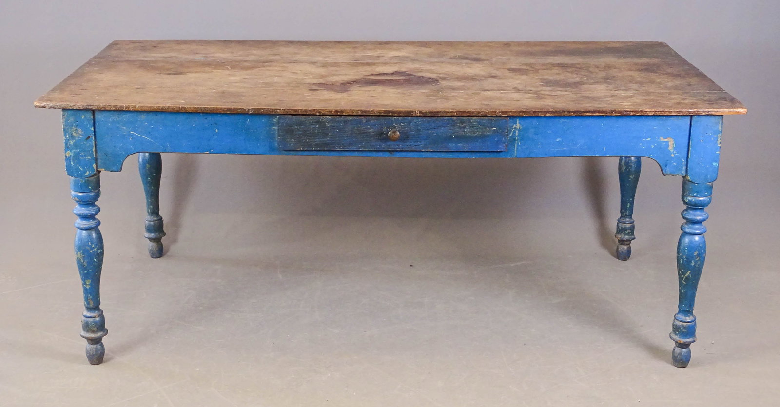 19th c. Farm Table - 3
