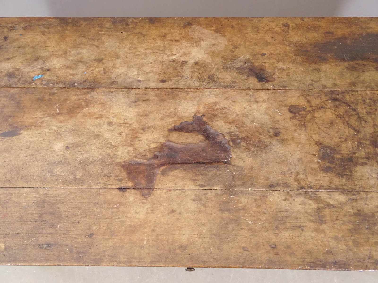 19th c. Farm Table - 6