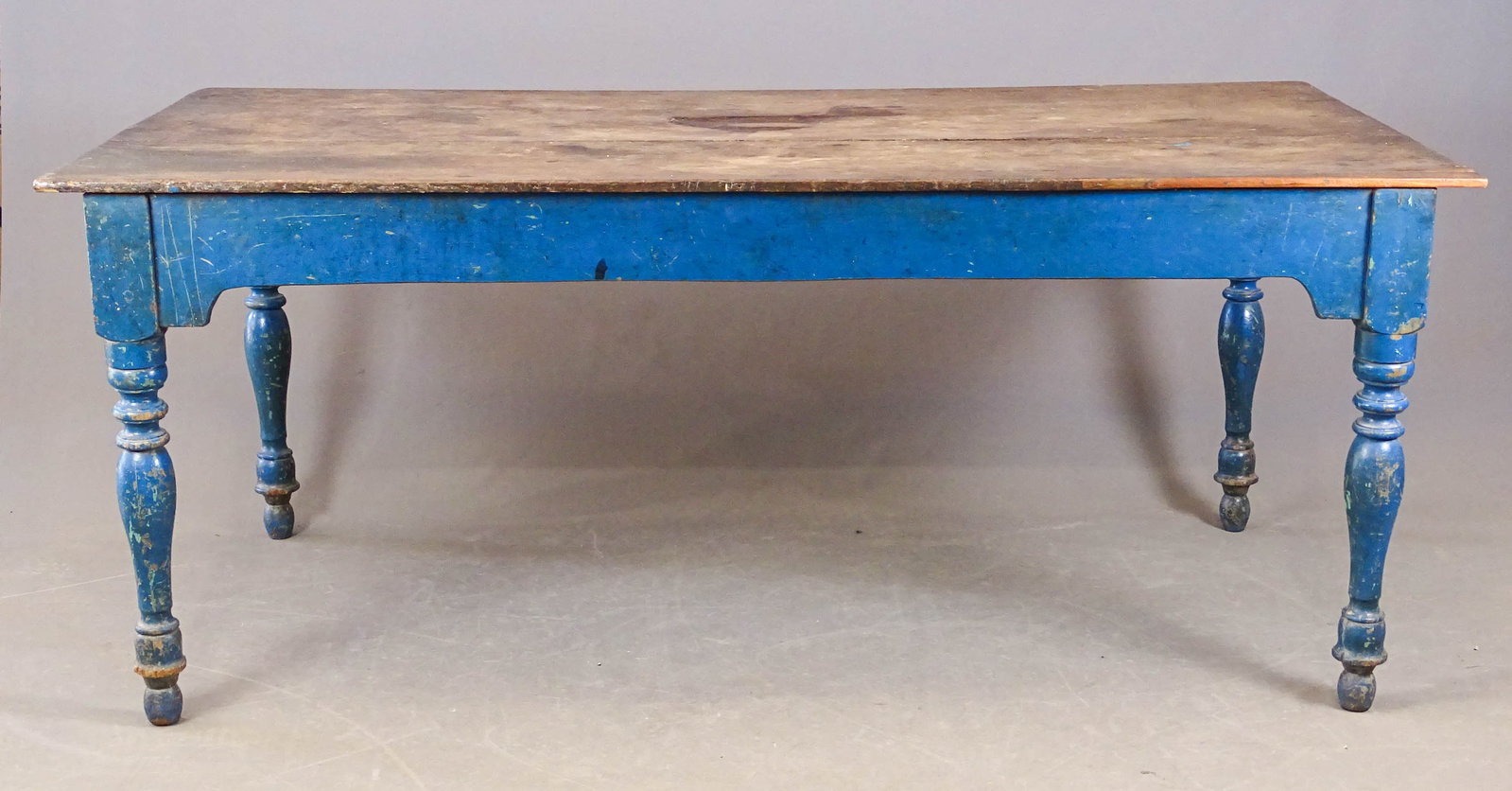 19th c. Farm Table - 8