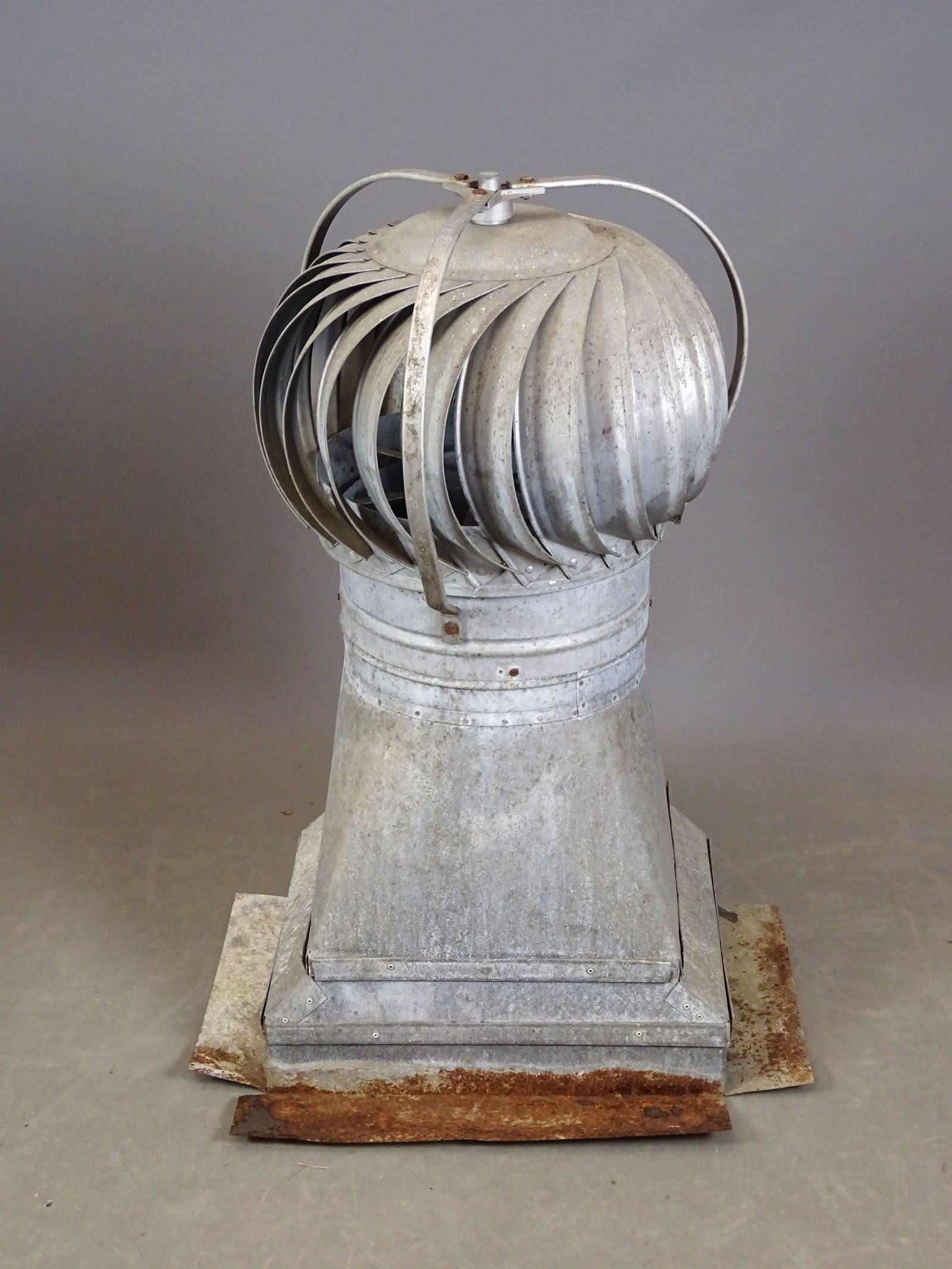 Two Metal Chimney Ventilators - 2