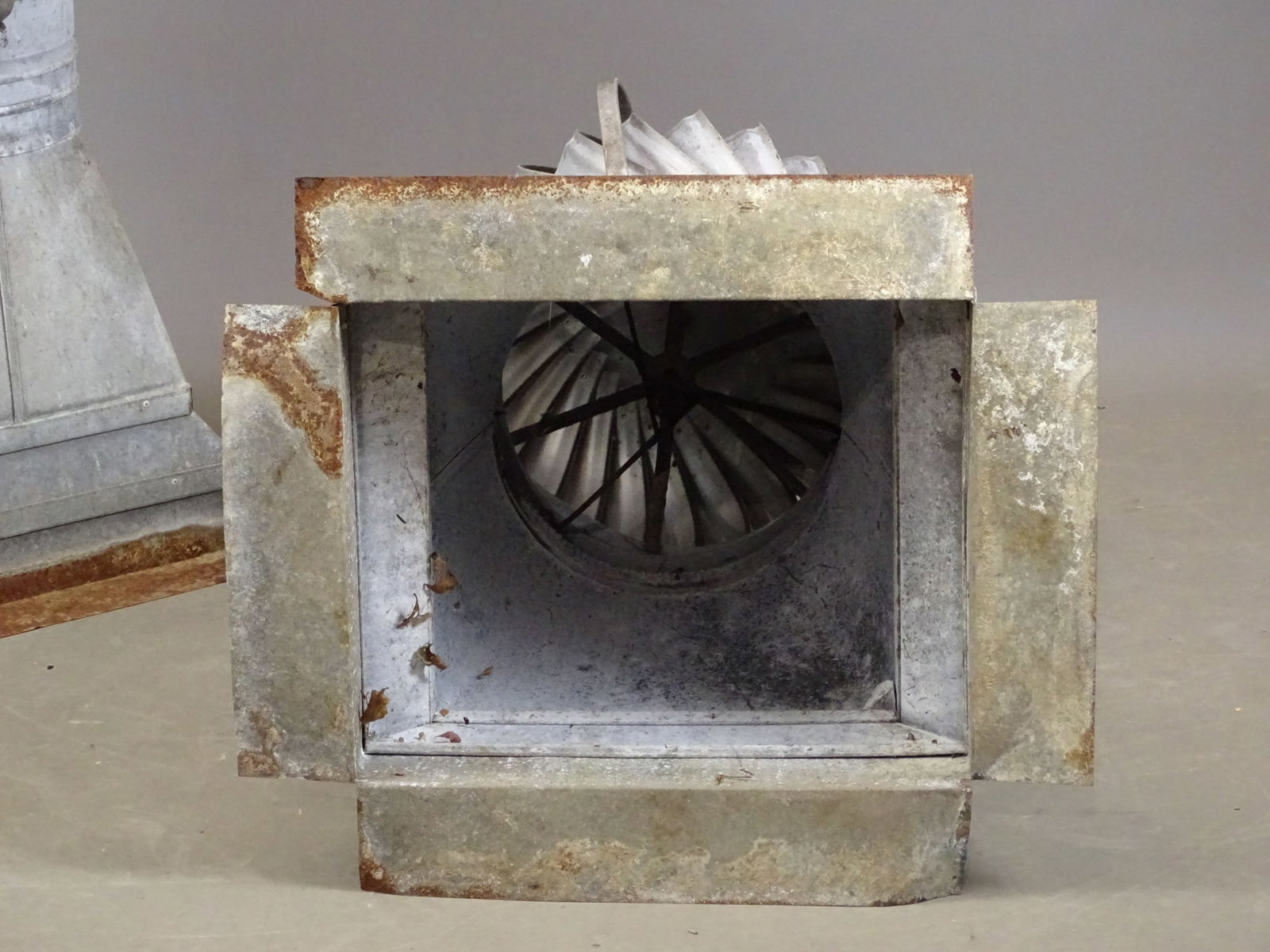 Two Metal Chimney Ventilators - 5