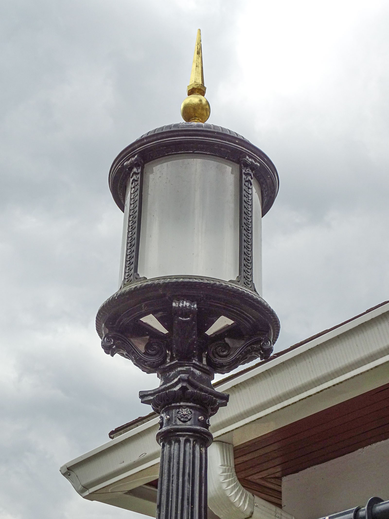 Wrought Iron Lamp Post - 5