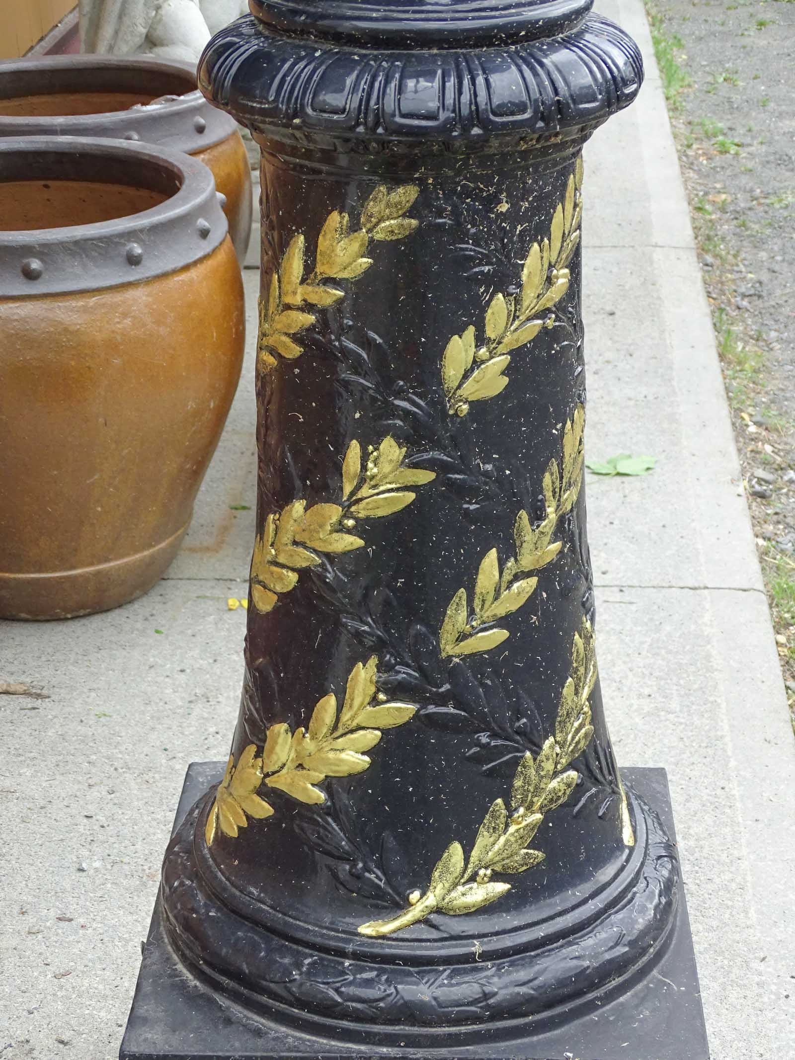 Wrought Iron Lamp Post - 8