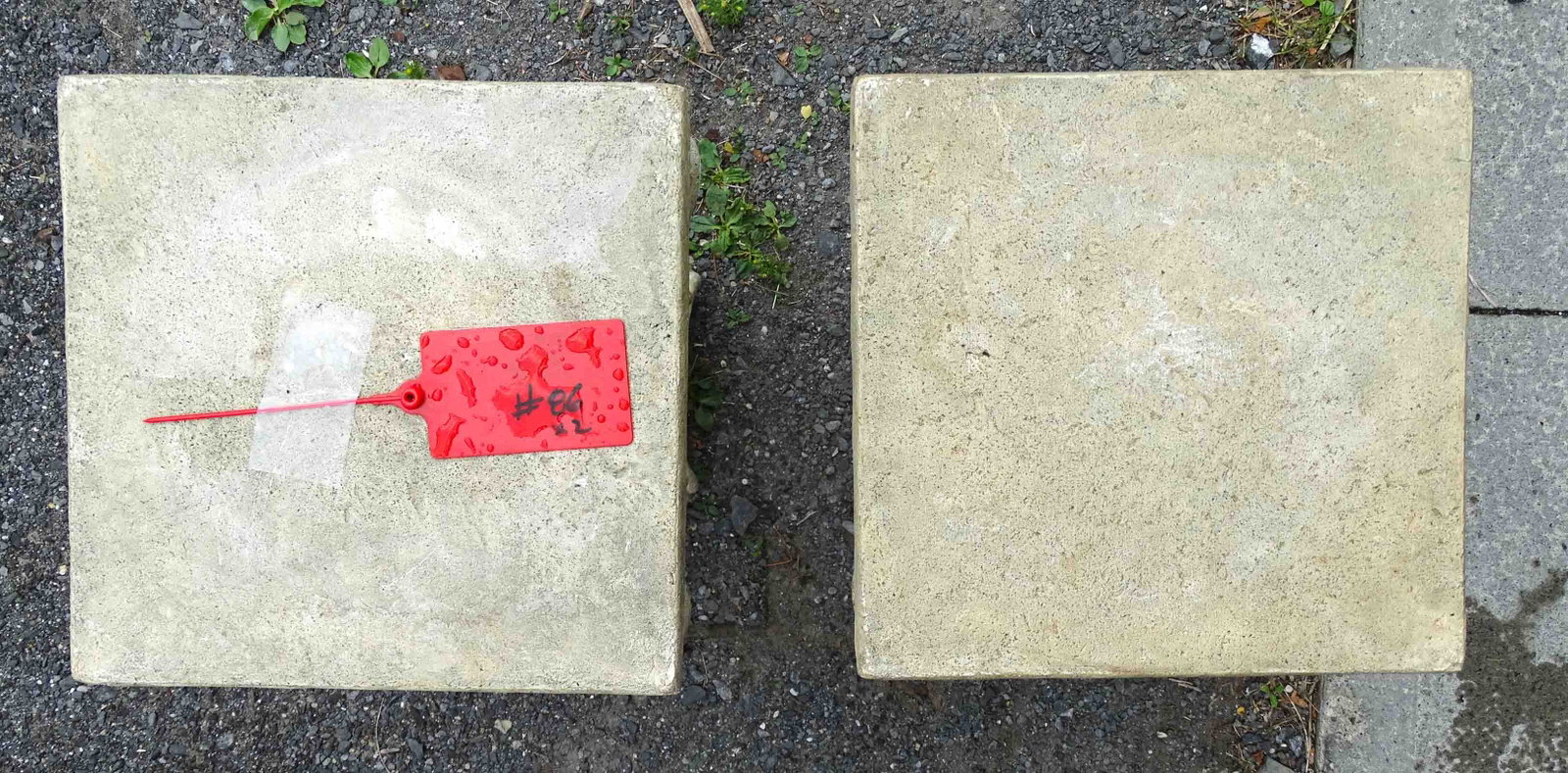 Pair Composition Plinths - 2