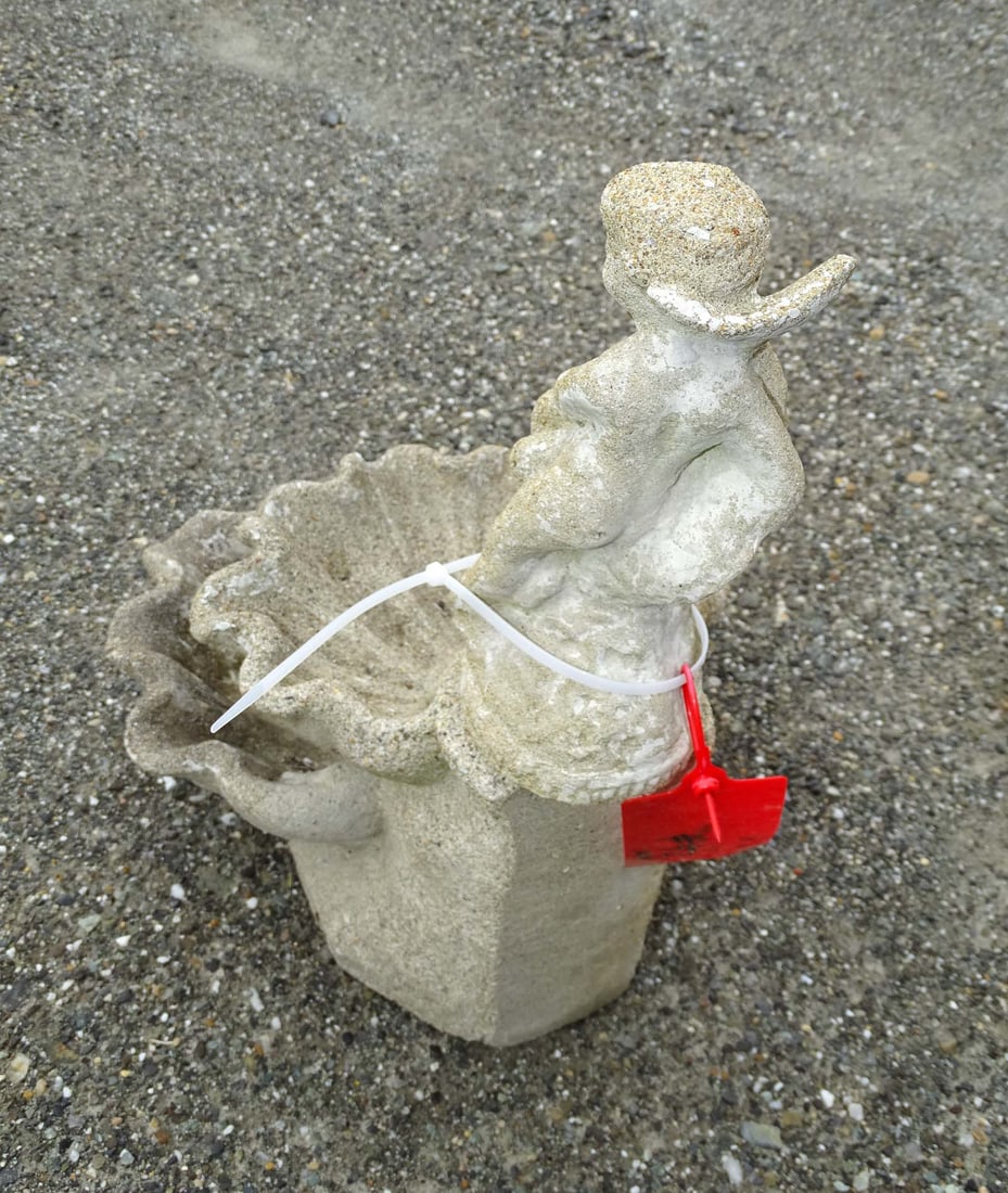 Poured Stone Cat Lot - 3