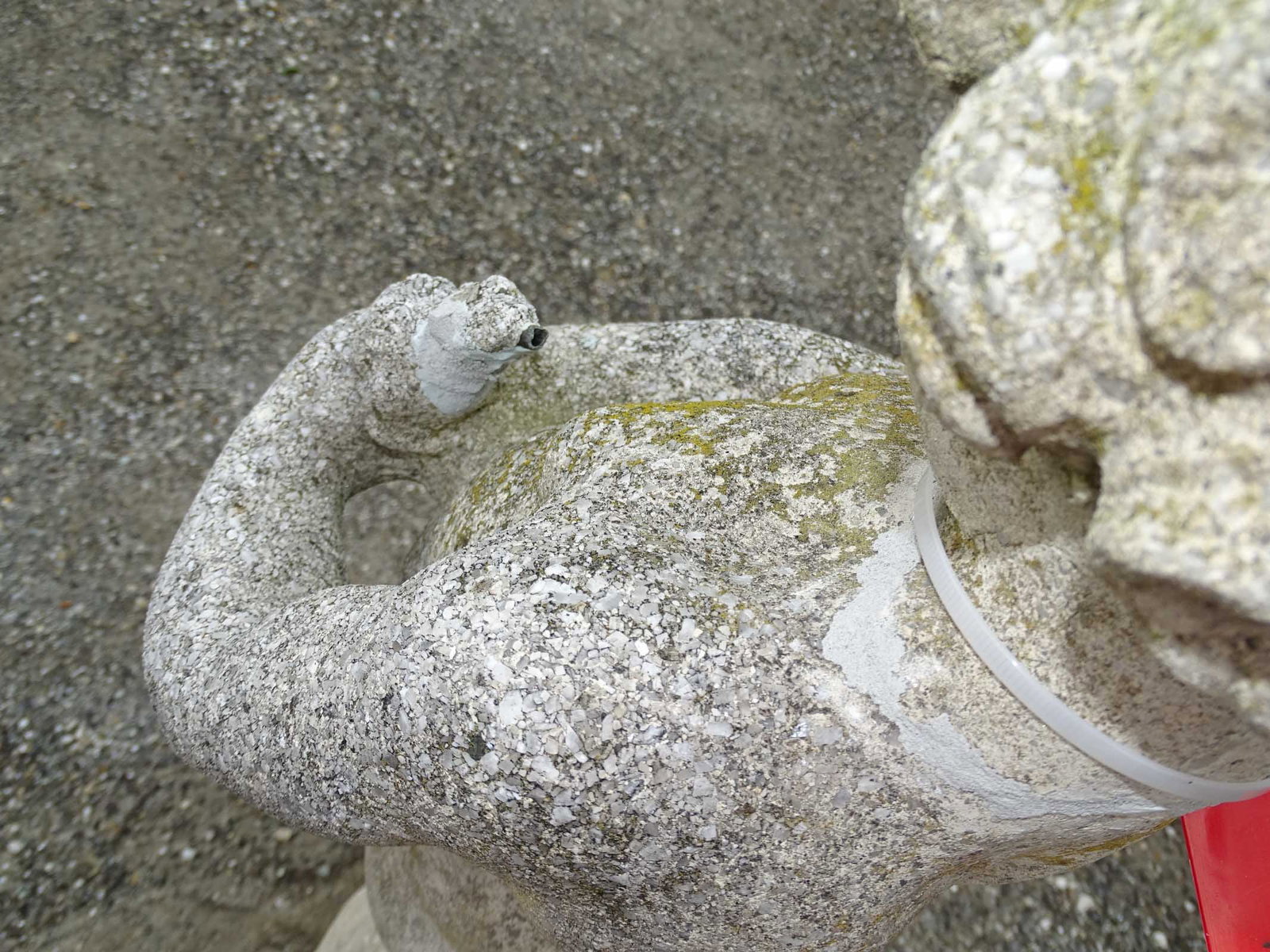 Poured Stone Statue - 4