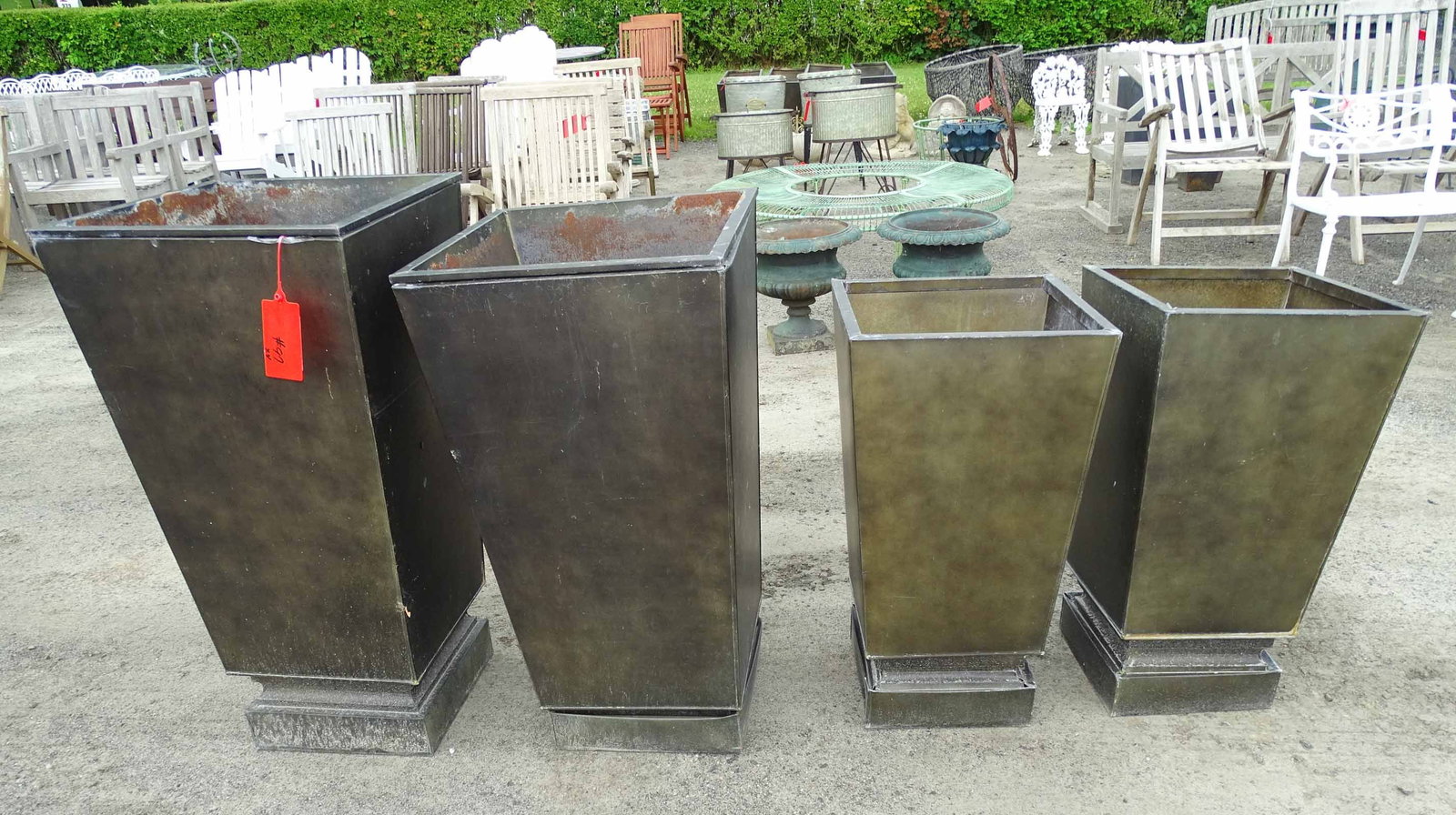 Tin Planters - 2