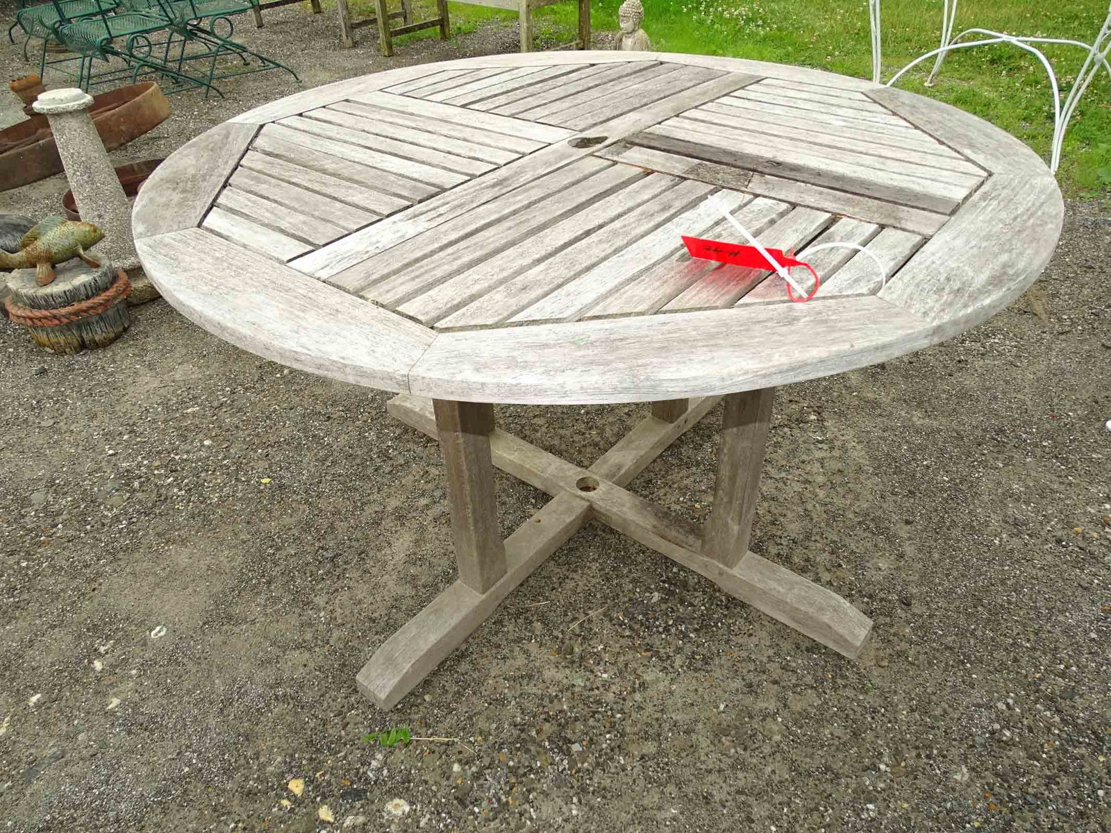Teak Patio Table (1 of 3)