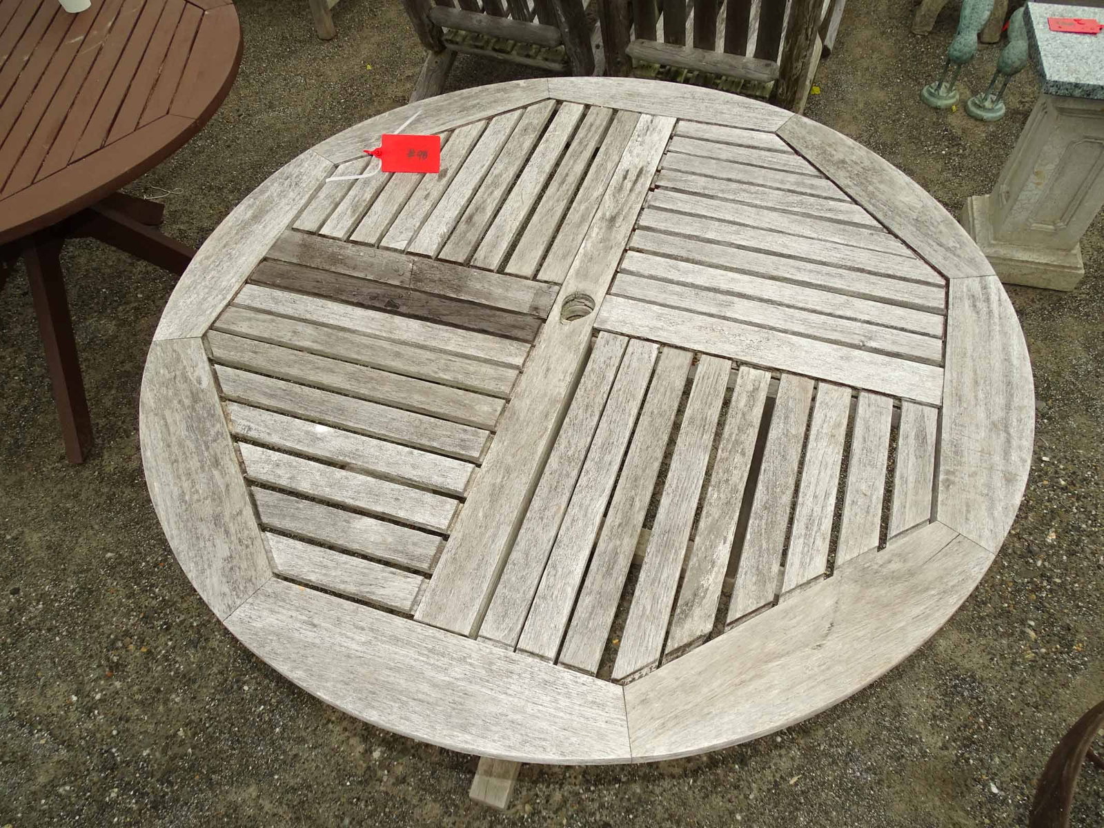 Teak Patio Table - 3