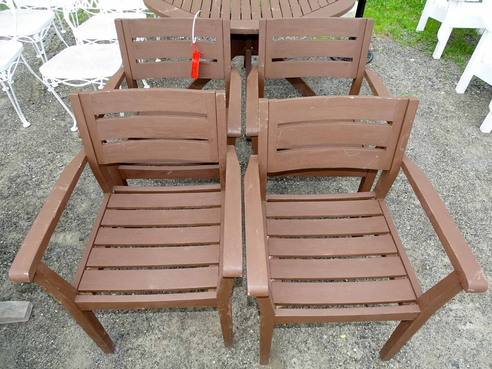 Teak Patio Set - 2