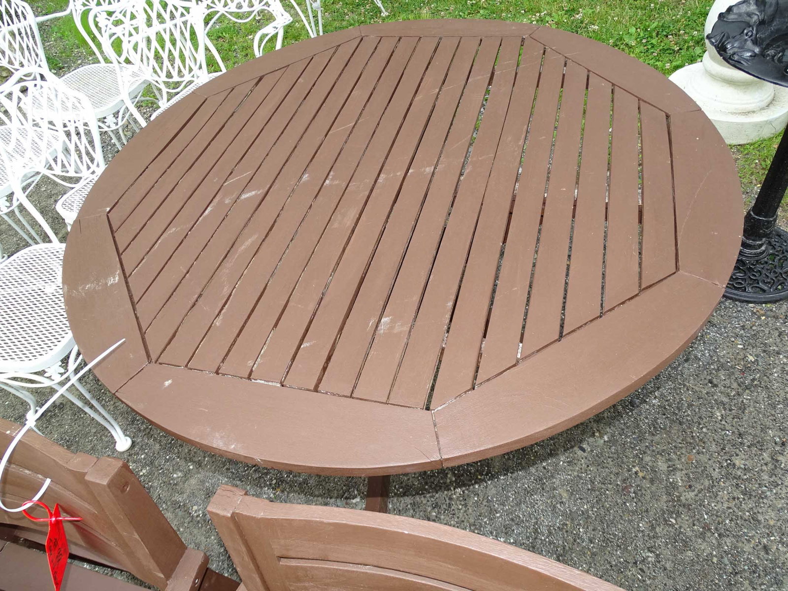 Teak Patio Set - 3