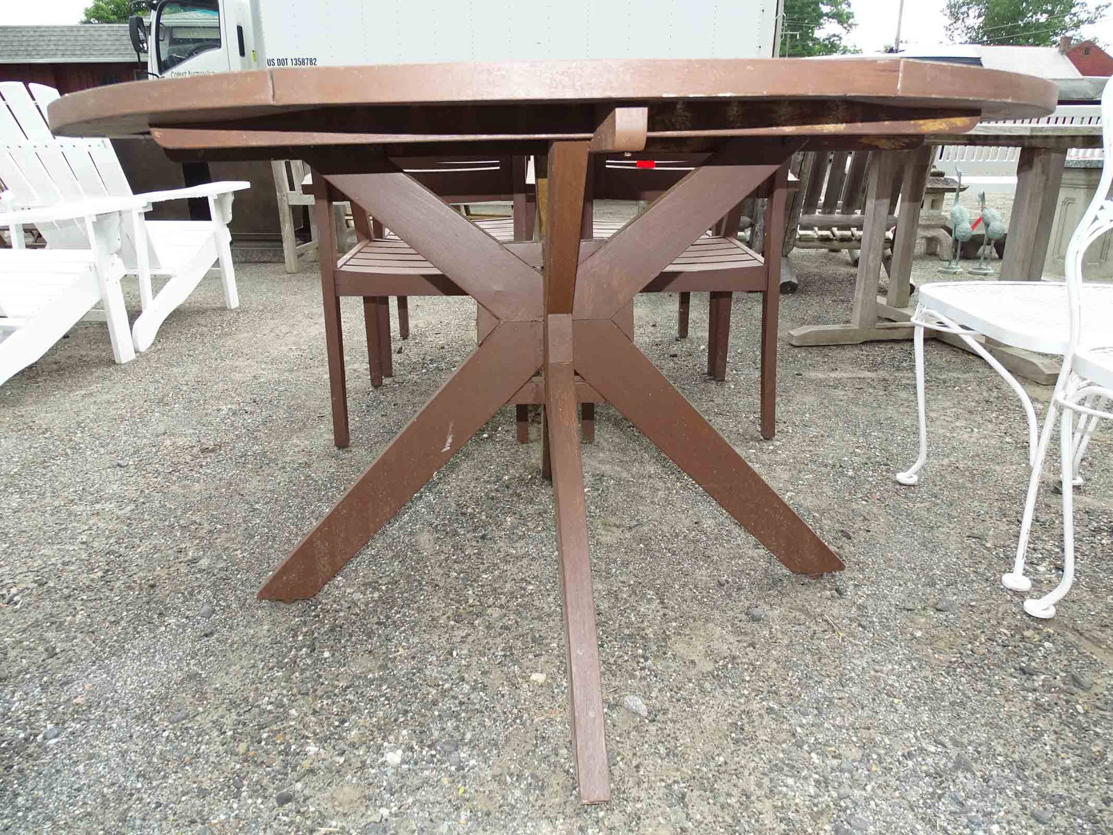 Teak Patio Set - 4