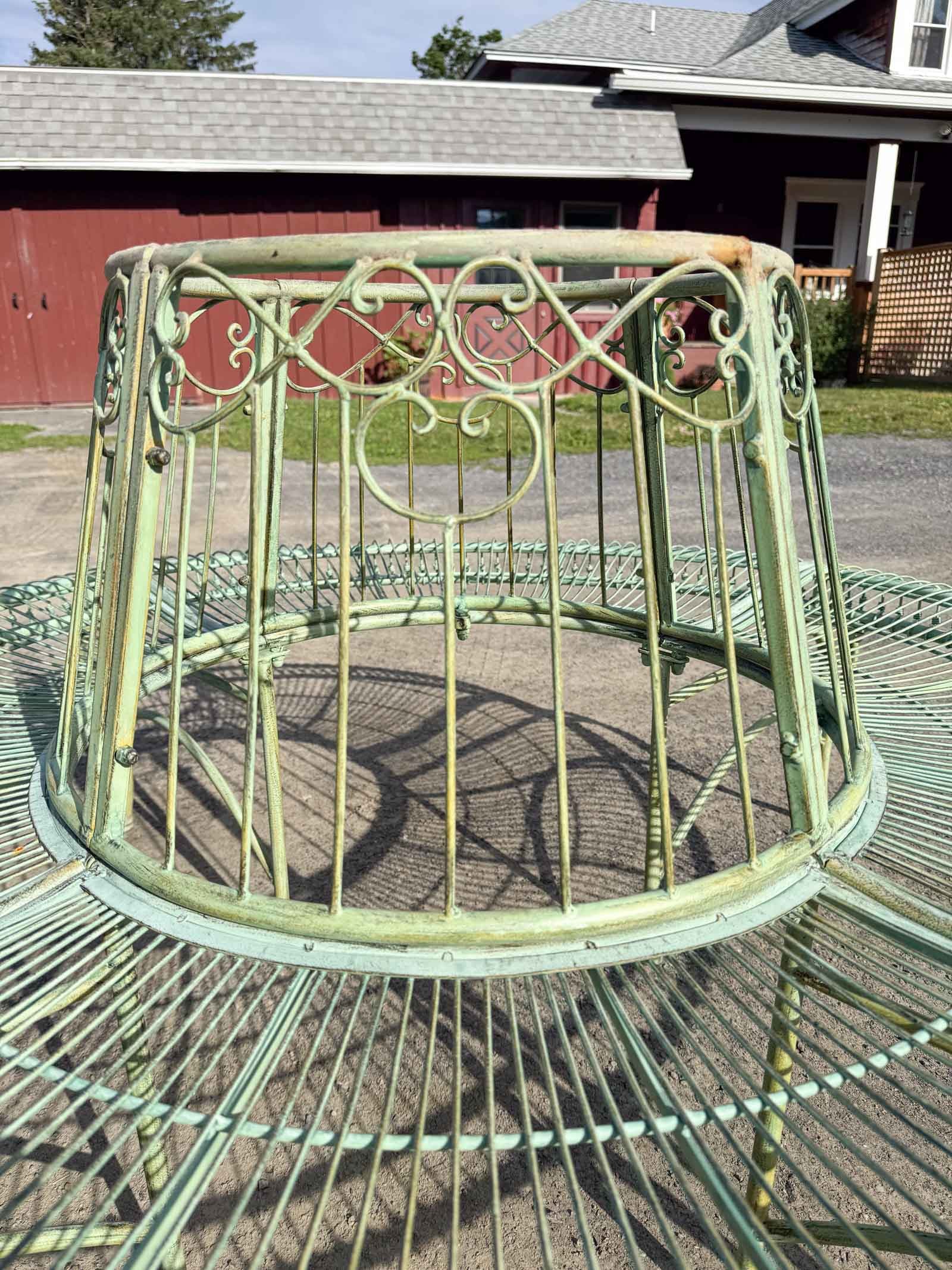 Metal Tree Bench - 2
