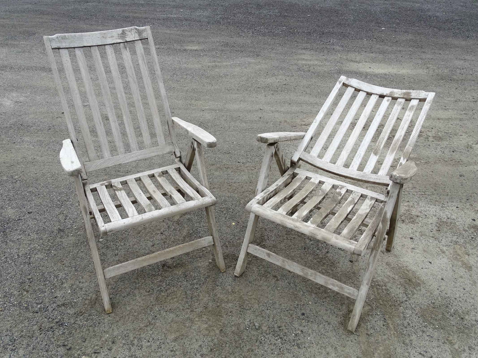 Teak Bench Lot - 6