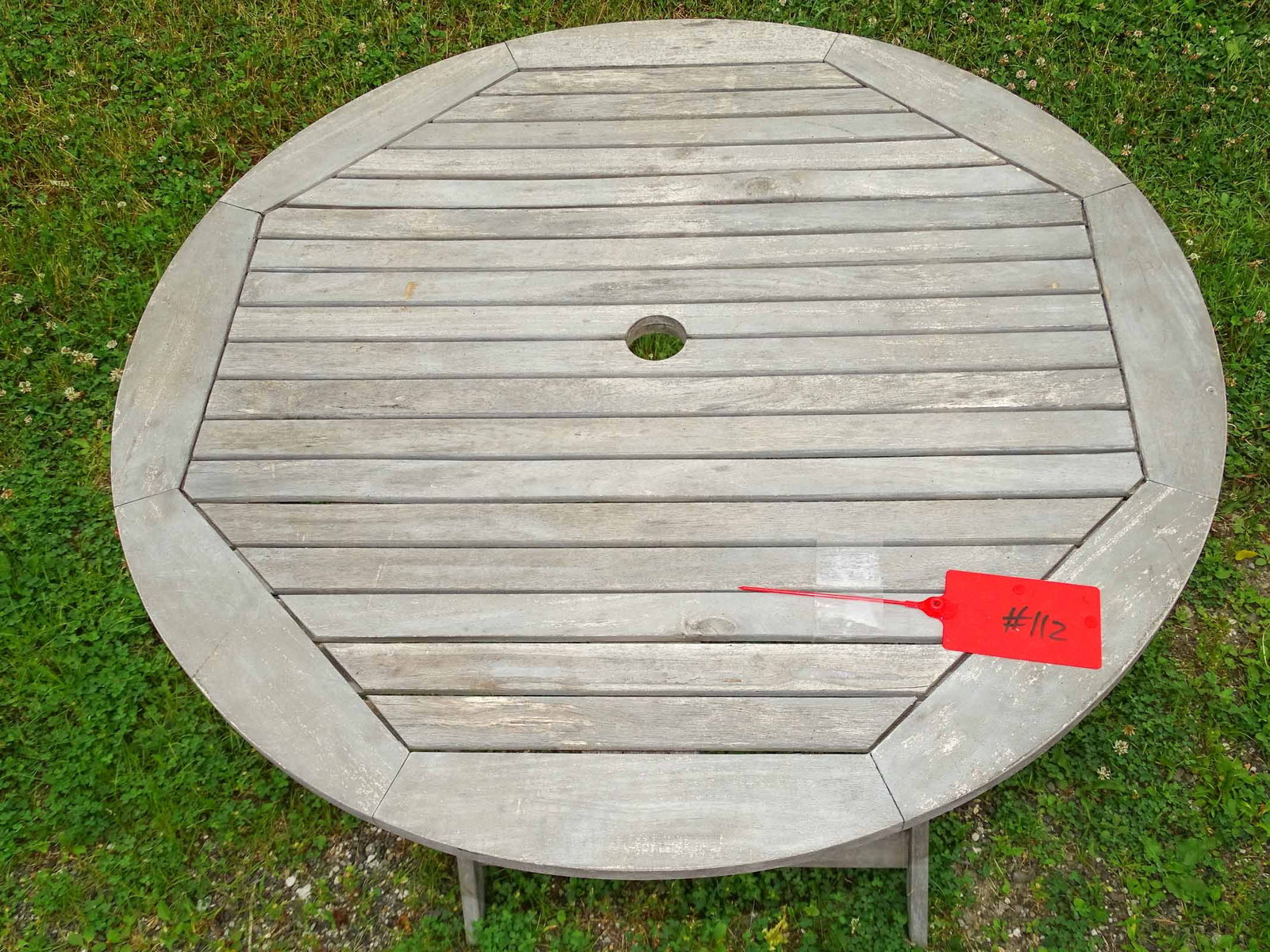 Teak Folding Table - 2