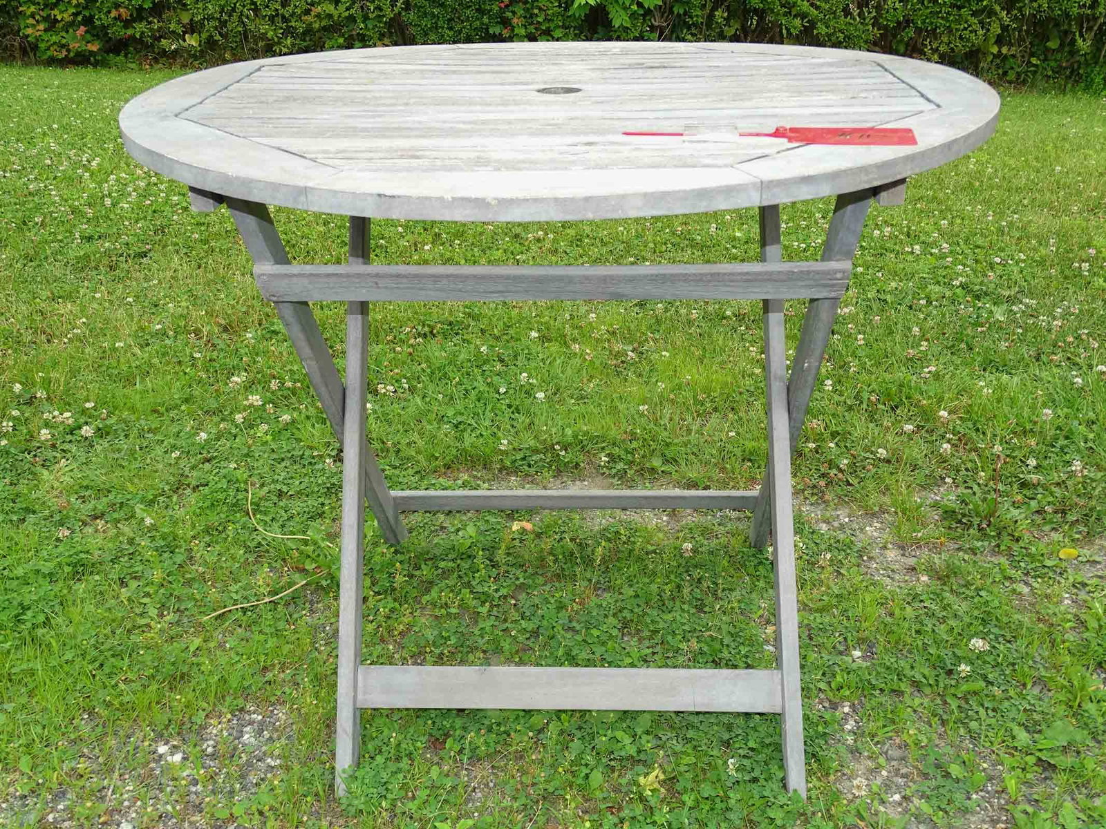 Teak Folding Table - 3